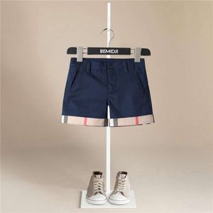 Summer Boys Shorts for Teenage Pants Cotton Kids Baby Causal Short Solid Color Sport Beach Clothing 1-10Y L2405