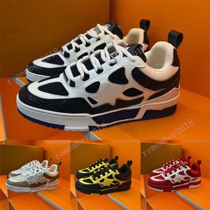 Skate Sk8 Sneaker Designer Trainer Sneaker Casual Shoe Casual Shoe Shoe Outdoor in pelle Outdoor Floom Fashion Fashi