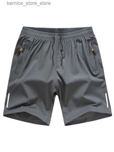 Herren -Shorts Sommer Männer Freizeitbeach Homme Ice Seide Kühle bequeme atmungsaktiv