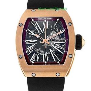 Richamills 시계 RM Tourbillon Wristwatch Sports Watch Watch Watch RM 탄소 섬유 구리 니켈 아연 합금 스포츠 기계 중공 패션 캐주얼 타임 시계 MC