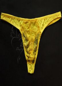 Erkekler 039S Süper Seksi Dantel Şeffaf Baştan Çıkarma Torbası Sıkı Elastik Tişört Pantolon Men039 S Panties4050311