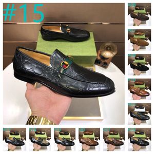 40Model Boopoodporne designer buty luksusowe oryginalne skórzane biznes mokasyny obuwie męskie miękkie mieszkania jazdy wygodne wsuwane mężczyzn butów swobodny rozmiar 38-46
