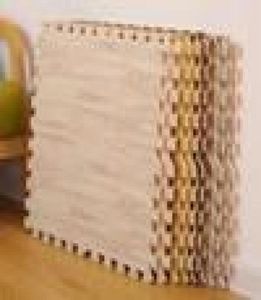 Wood Grain Puzzle Mat Baby Foam Play Splicing Bedroom Thicken Soft Modern Floor Kids Rug Living Room Crawling Carpet 21120491610782456831