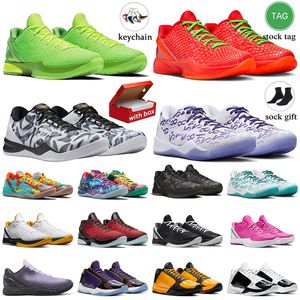 kobe 6 grinch kobes Mamba shoes 맘바 디자이너 농구화 맘바 6 자르기 리버스 그린치 맘바 시타 8 후광 책 1 시그니처 신발 lebs 21 남성 여성 운동화 dhgate 【code ：L】