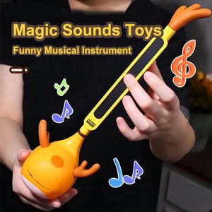 OTamatone japonês instrumento musical eletrônico portátil sintetizador elétrico girino brinquedos engraçados para meninos meninas presente de natal 240529