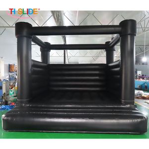 outdoor Inflatable Wedding Bouncer black Jumper Bouncy Castle for halloween party,Black wedding bouncy castle bounce house for party