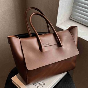 Shoulder Bags High end women feel that large capacity designers are luxurious in 2023 new trends in shopping Korean version handbags retro travel H240529
