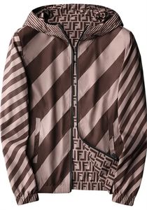 Correct version of men's waterproof hooded zipper versatile top sports casual jacket trench coatIUP3