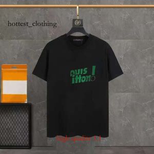 Louiseviution masculina camiseta de designer bordada Etiquetas de qualidade Modelos de moda de mangas curtas e mulheres modelos de camisetas curtas Cotton LVSE CLVSE 3E20