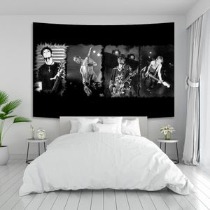 American Rock Band System of a Down Tapestry Hippie Bohemian Room Decorated Polyester Canvas Bakgrundsduk Banner