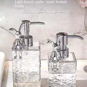 Flytande tvåldispenser högkvalitativa händer skummande press-typ badrum flaskan påfyllbar matrisbehållare hand tvättmaskin