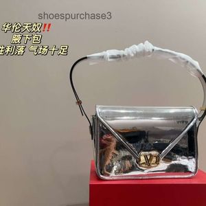 Lady Vs 2024 Class Valentyino Leather Handbags One Handbag Quality Bags Square High Shoulder Bag Designer Small QRE2