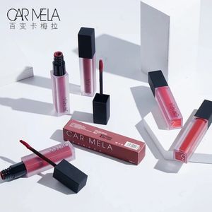 CARMELA Lipsticks Shade Glaze Velvet Dew Waterproof Long-lasting Matte Color Lipstick Non-Stick Lip Care Makeup Lips Cosmetics 240529