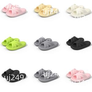 summer new product slippers designer for women shoes Green White Black Pink Grey slipper sandals fashion-040 womens flat slides GAI outdoor shoes