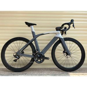 SLR Carbon Road Rota completa Roda de disco de bicicleta com bicicleta de rodovia do guidão R7020 Groupset