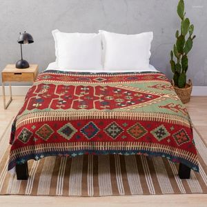 Coperte antiche tappeto turco kilim tiro divano estate di divano sintetico di lusso