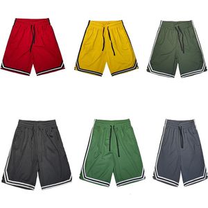 Basketball Shorts Breathable Running Outdoor Sport Fitness Pants Loose Gym Mesh Quickdrying Sportwear For Man 240521