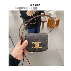 lady Shoulder Bags CE Triumphal Arch Waist Bag New Product Waist Bag Mouth Red Bag Triumphal Arch Mini Bag Womens New Change Bag Mouth Red Bag Mini Pink C RD65