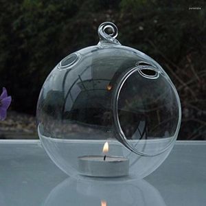 Candle Holders 80MM Hanging Tealight Holder Glass Globes Terrarium Wedding Candlestick