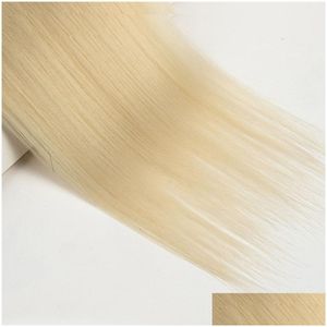 Hair Wefts Synthetic Bundles Natural Straight Long Soft Colored Extensions For Woman Drop Delivery Products Dh6Yw