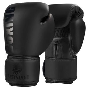 Luvas 6 10 12oz Pu couro Muay Thai Guantes de Boxeo Sanda Free Fight MMA Kick Boxing Glove para homens Mulheres crianças L2405