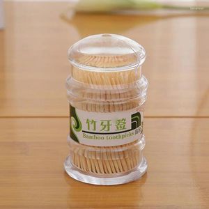 Vases Cylinder Catering El Toothpick Wholesale Portable Household Disposable Double Head Bamboo Eco-Friendly