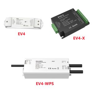 EV4-x 4 canais de tensão constante repetidora de potência DC12-24V para cor única/cor dupla/rgb/rgbw módulo de tira de tensão constante constante