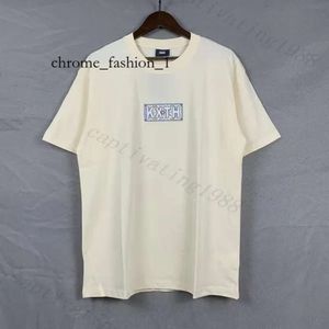 Kith Shirt Designer T Shirt Short Sleeve Luxury Major Brand Rap Classic Hip Hop Male Singer Wrld Tokyo Shibuya Retro Brand T-Shirt US Size S-Xl Kith 210