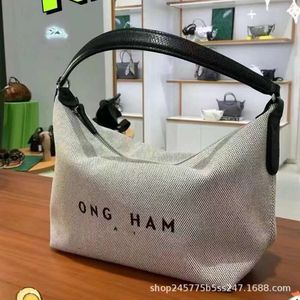 2024 Designer Handbag New Falongxiang Bag Bamboo Festival Canvas Underarm Water Bucket Bag Big Tote Bag Womens Handheld One Shoulder Crossbody Bag