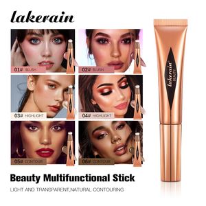 Bronzers Lakerain Highlighter Contour 메이크업 스틱 얼굴 홍당무 눈의 하이라이트 컨실러 뷰티 다중 성형 스틱