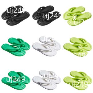 Summer new product slippers designer for women shoes White Black Green comfortable Flip flop slipper sandals fashion-032 womens flat slides GAI outdoor shoes XJ