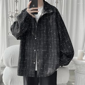 Men's Jackets Loose Fitting Korean Style Clothes For Men Harajuku Outerwear Coats Models 2024 Original Clothing Spring