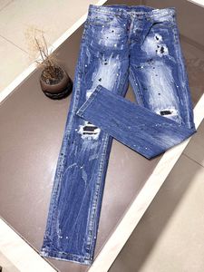 Purple Brand Jeans Men Designer Skinny Black Pants Denim Trousers Fashion Casual Streetwear Fine Middle Waisted Slim Straight Leg Pant Mens Jnco Jeans #401