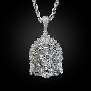 سلسلة قلادة قلادة كوبية مصمم مجوهرات الهيب هوب 925 الجنيه الاسترليني الفضة الماس هدية فاخرة مويسانيت قلادة