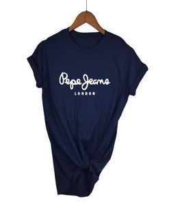 2021年の最新 - ジーンズロンドンTシャツ夏の女性の半袖人気TシャツTOPS UNISEX7405124