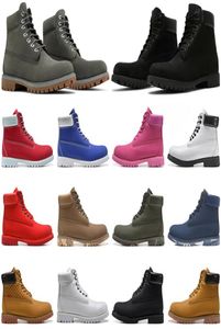 Designer Boots Men Womens Boot Luxury Ankel Boot Cowboy Yellow Wheat Black Red White Olive Camo Booties Platform Sneakers Outdoor 9614568