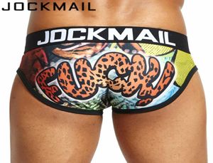 Новый бренд Jockmail Sexy Mens Toolwear Sworks Cuecas игривые отпечатки гей -нижнее белье Calzoncillos hombre Slips мужчина Panties7215651