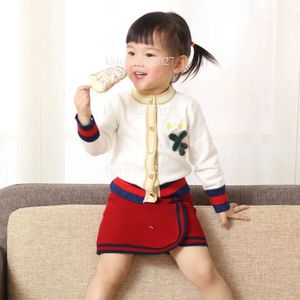 겨울 가을 유아 의류 세트 어린이 면화 2 pcs 옷 어린이 의상 긴 소매 스웨터 정장 여자 니트