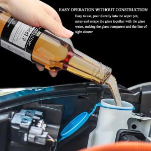 150ml Car Glass Oil Film Cleaner Deep Cleaning Polishing Glass Oil Film Removing Car Windshield Rearview Mirror Car Dust Cleaner