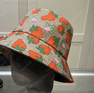 Czapki kulkowe Strawberry Baseball Caps Bucket Hat Designer Man Class