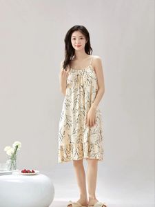 Frauen Nachteile Cotton Frau Pyjamas Nachthemd für schlafende Nachthemen Frauen Nachtwäsche Nachtkleid Kleid