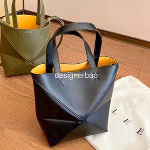 Totes Shopper Puzzle Fold Tote Luxury Bags Designer Women Cross Body Folding Clutch Vacation äkta läder Mens Big Bag Weekend Shoulder Fashion Girl Hand