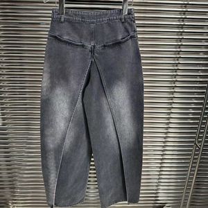 2024 gamba vintage larga spedizione gratuita per jeans designer femminile pantaloni di denim 52923