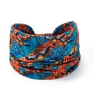 Boho Headbands Knotted Head Bands Flower Turban Head Wraps Stretchy Hair Bands Yoga Workout Sweatbands Non-slip Head Scarf