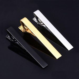 Tie Clips Classic Men Pin of Casual Style Clip Fashion Jewelry för manlig utsökt bröllopsfält Sier och Golden Drop Delivery Cufflinks Dhquz