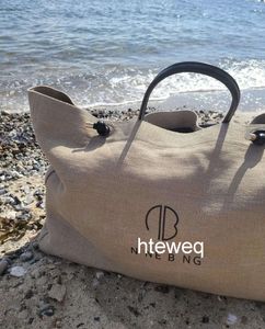 ANINE BINGE BAG Nowy projektant ANINE Zakupy LongChammp Tote Crossbody w stylu świątecznym pojedynczym ramię plażę duża pojemność płótna