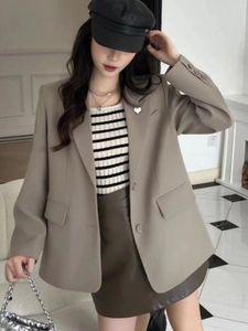 Women's Suits Casual Blazer For Women Spring And Autumn 2024 Fashionable Petite Female Office Lady High Quality