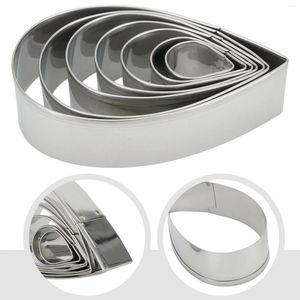 Baking Moulds High Quality Rose Petal Cutter Cake Molds Cookie Flower Decorating Pink Leaf Fondant Bakeware Accessories