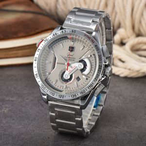 2024 Men Designer de luxo Automático Tag de quartzo Relógio Mens Auto 6 Mãos Relógios Wristwatch Tags Heure Watch Mens 43f