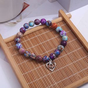 Emperor Stone Colorful Friends Relative Love Pendant Armband för kvinnor